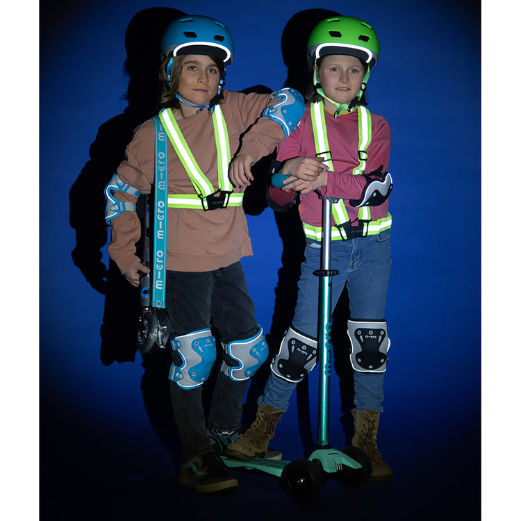 Micro - Knæ- og Albuebeskyttere - Reflective Black