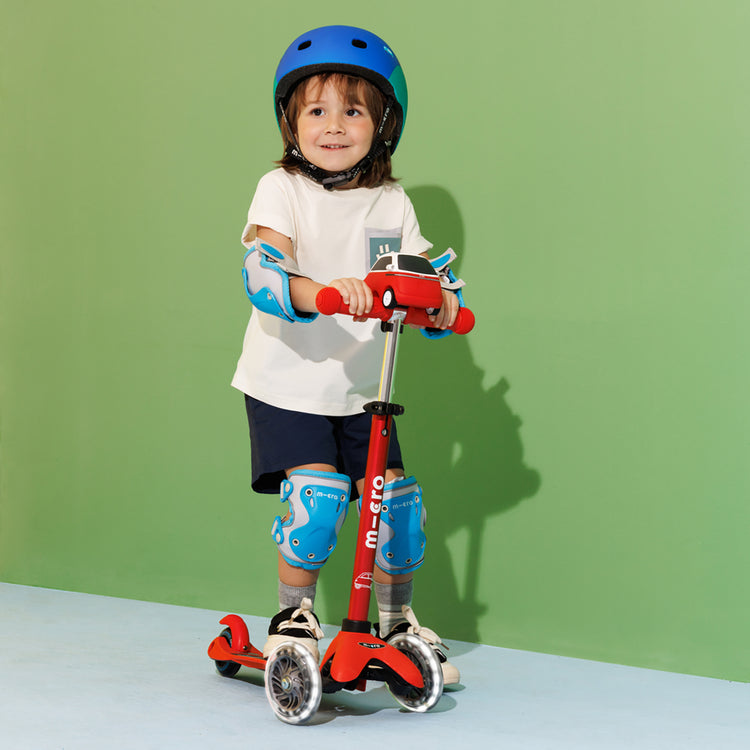 Micro - Knæ- og Albuebeskyttere - Reflective Blue