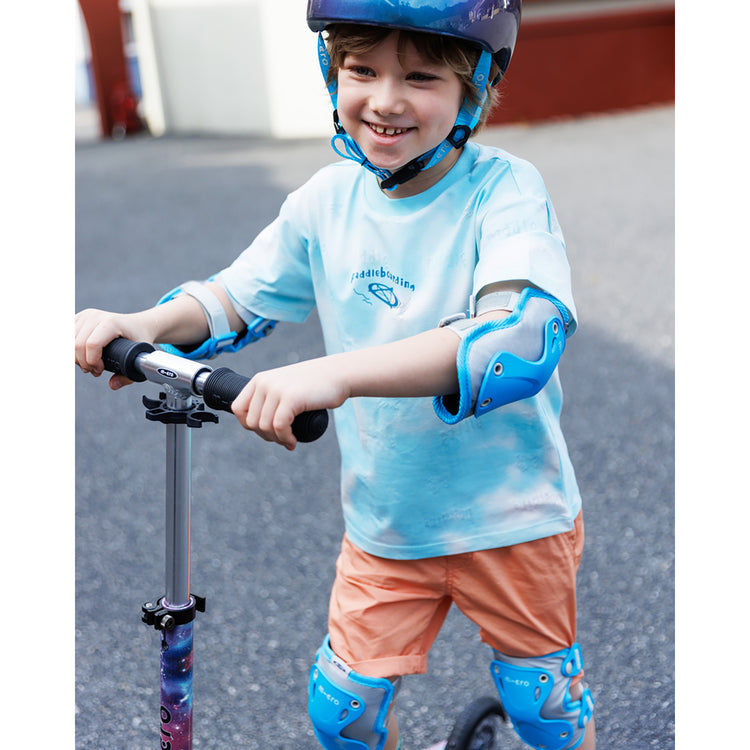 Micro - Knæ- og Albuebeskyttere - Reflective Blue