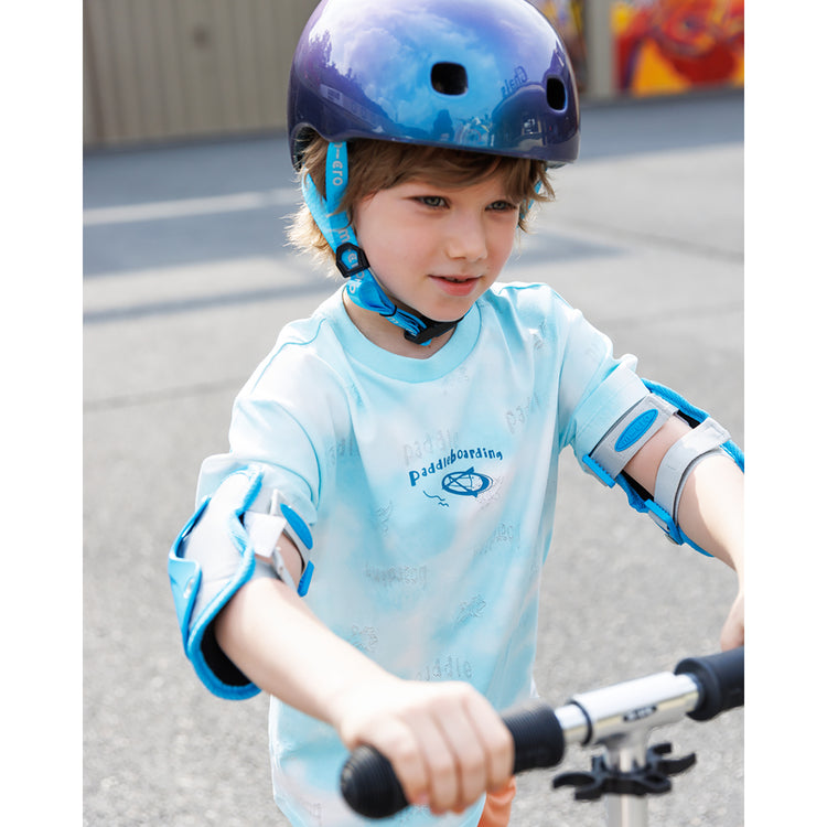 Micro - Knæ- og Albuebeskyttere - Reflective Blue