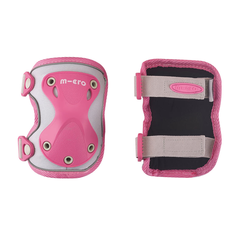 Micro - Knæ- og Albuebeskyttere - Reflective Pink