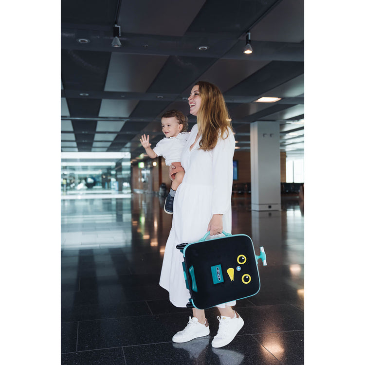 Luggage Eazy Ride-On Forest Green