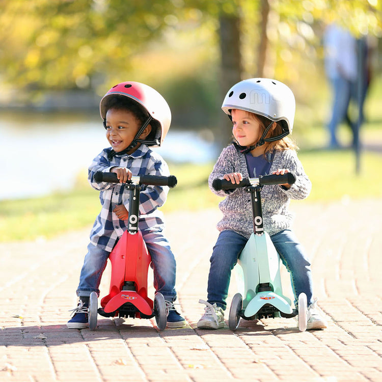 Micro Mini2go Deluxe løbehjul til børn – Mint