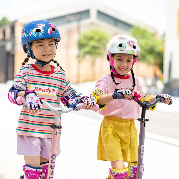 Micro Maxi Deluxe Pro løbehjul til børn – Rose