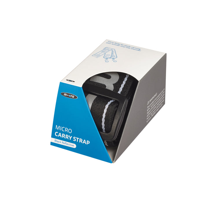 Bærerem Black Reflective