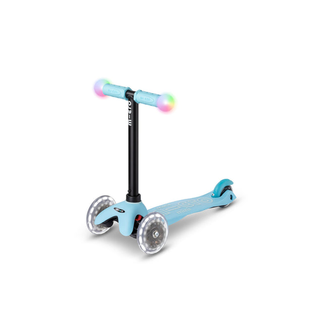 Micro Mini2Grow Deluxe Magic LED løbehjul til børn 1-6 år – multifunktionelt, lys i hjul – Blue