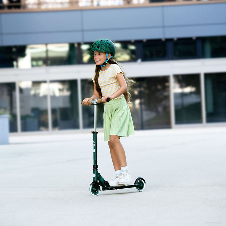 Micro Sprite ECO LED løbehjul til børn – Green