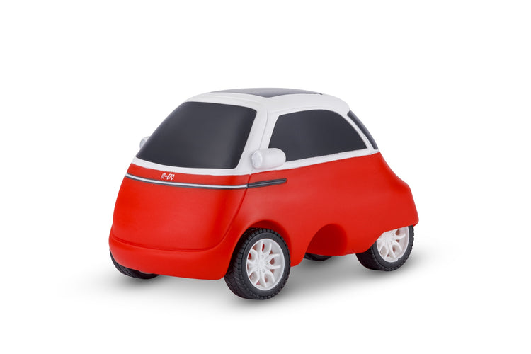 Micro Mini Deluxe LED børneløbehjul – Red Microlino