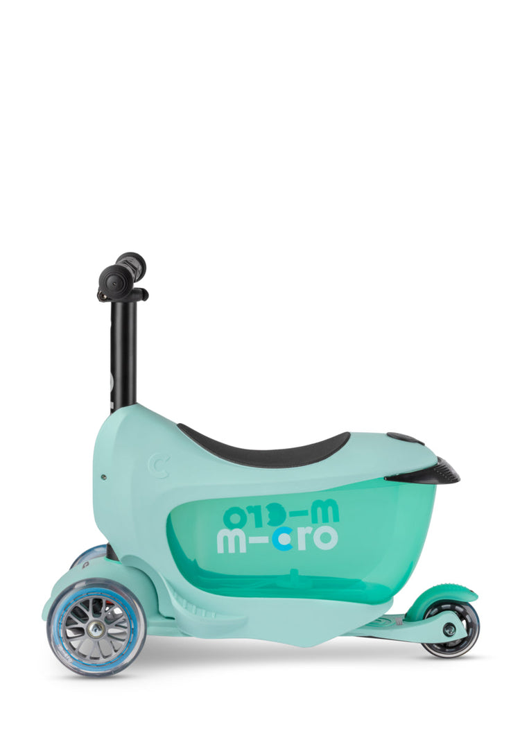 Micro Mini2go Deluxe løbehjul til børn – Mint