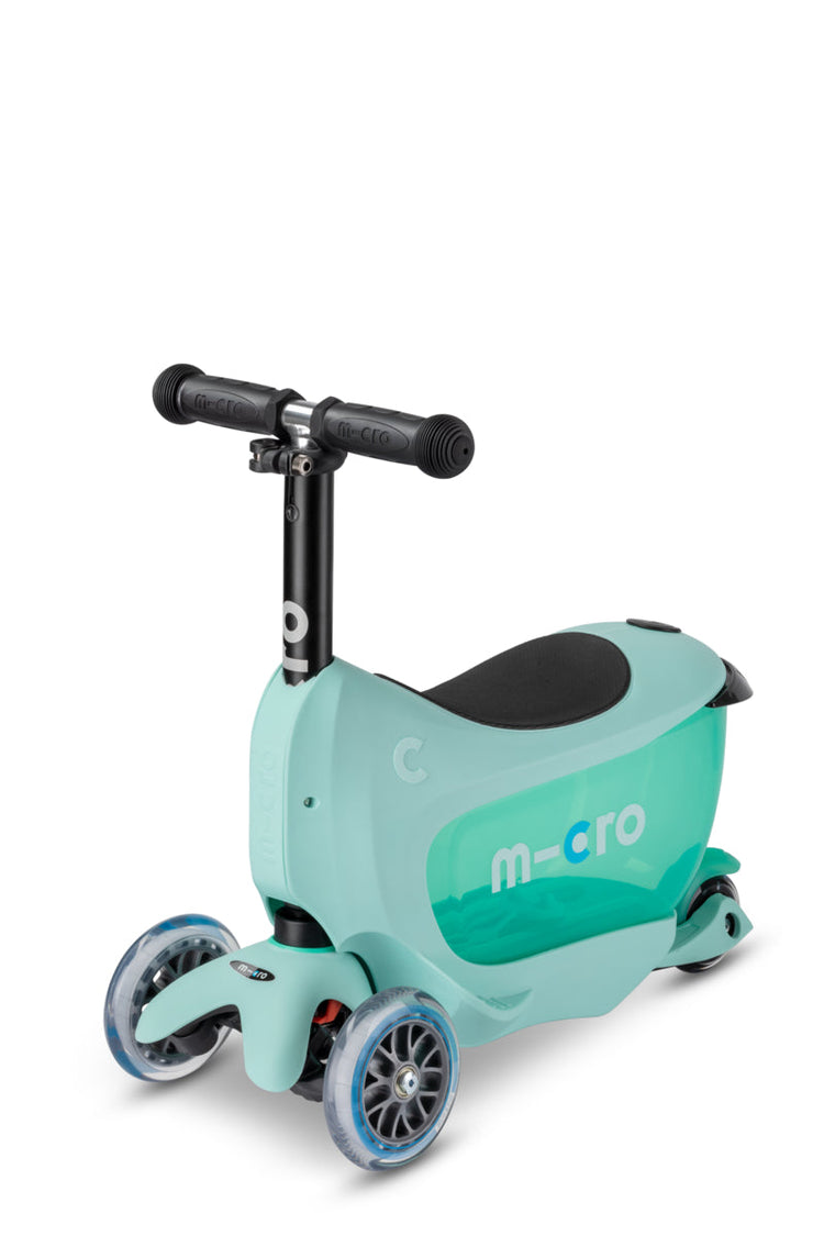 Micro Mini2go Deluxe løbehjul til børn – Mint