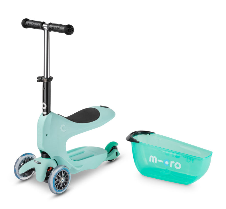 Micro Mini2go Deluxe løbehjul til børn – Mint