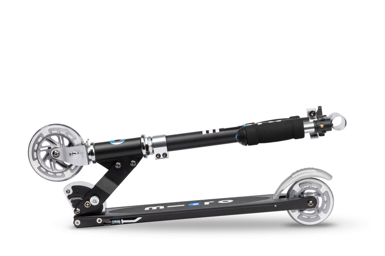 Micro Sprite LED løbehjul til børn – Black