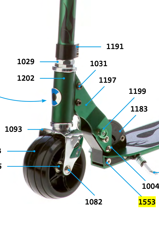 Micro - Axle Bolt External Thread 21.5 mm