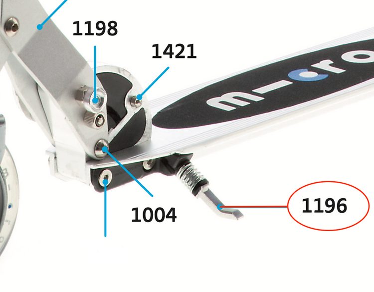 Micro - Kick Stand With Screws
