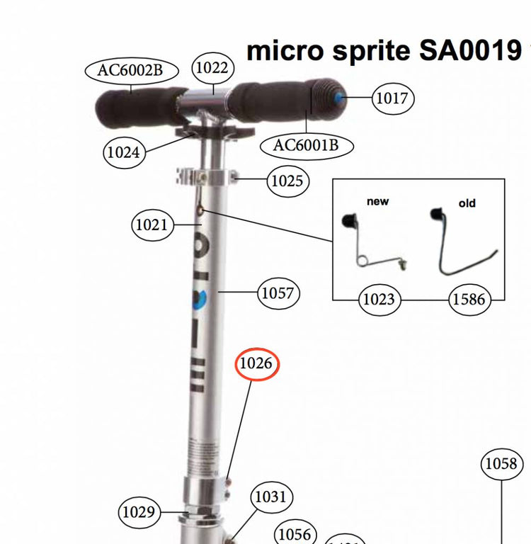 Micro - Lower Clamp: Silver
