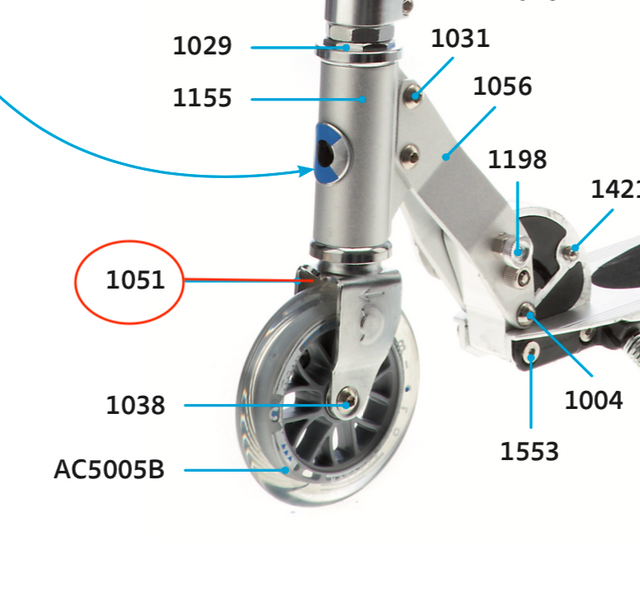 Micro - Steering Fork