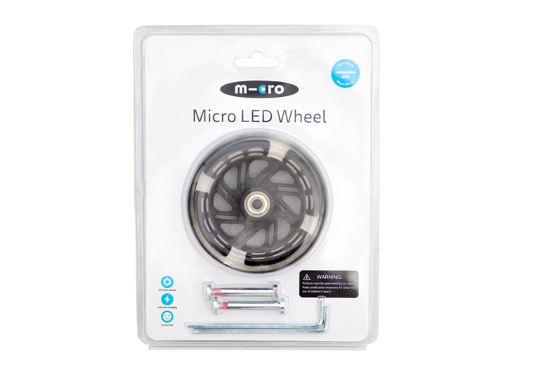 Micro - LED Wheel 120mm Micro Maxi - Clear (Set)