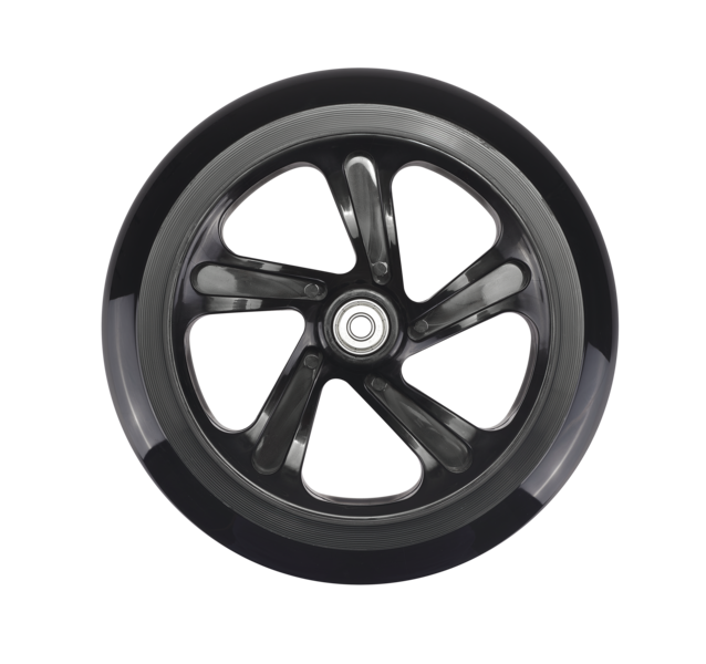 Micro - Wheel 200mm Black (Single)