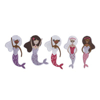 Micro - Kuffertdekoration med velcro - Havfruer