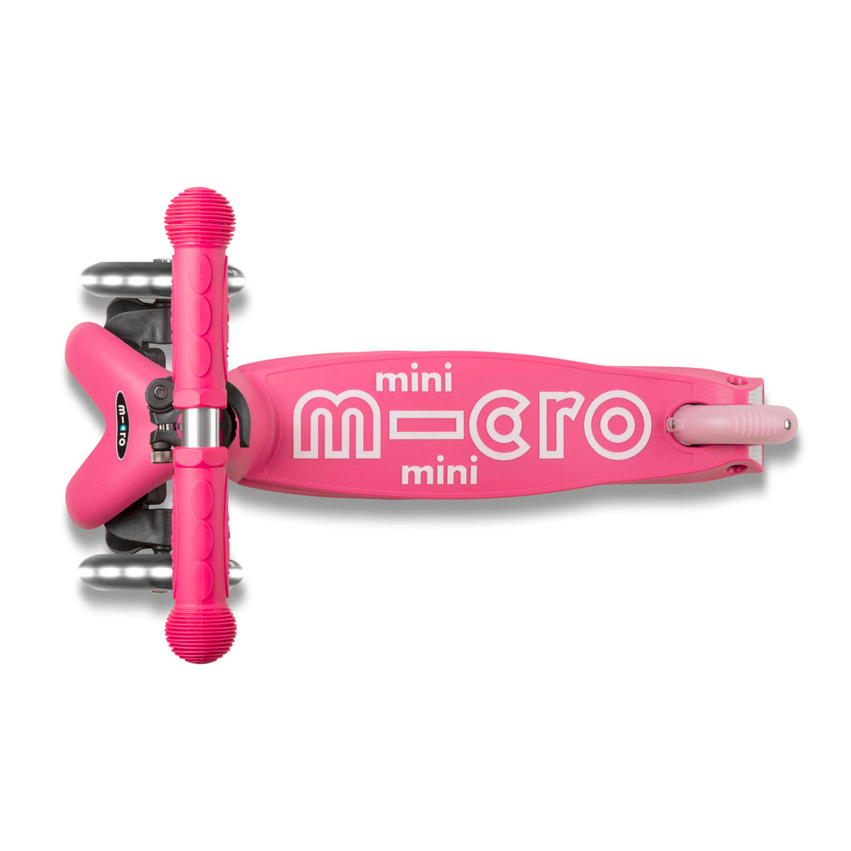 Micro Mini Deluxe LED Pink løbehjul – micro-scooters.dk
