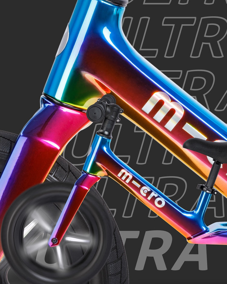 Micro - Løbecykel Ultra - LED Neochrome