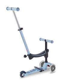 Micro Mini2grow Deluxe Magic LED løbehjul til børn – Ocean Slate