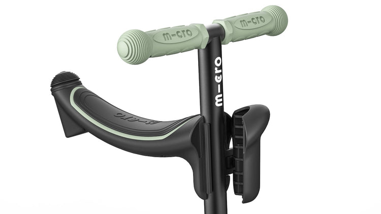 Micro Mini2grow Deluxe Magic LED løbehjul til børn – Olive Sage