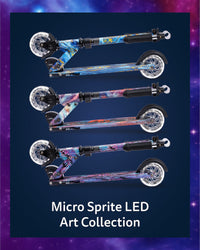 Micro Sprite LED løbehjul til børn - Intercosmic