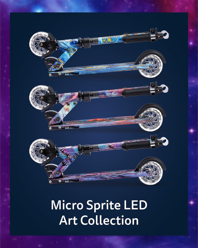 Micro Sprite LED løbehjul til børn - Intercosmic