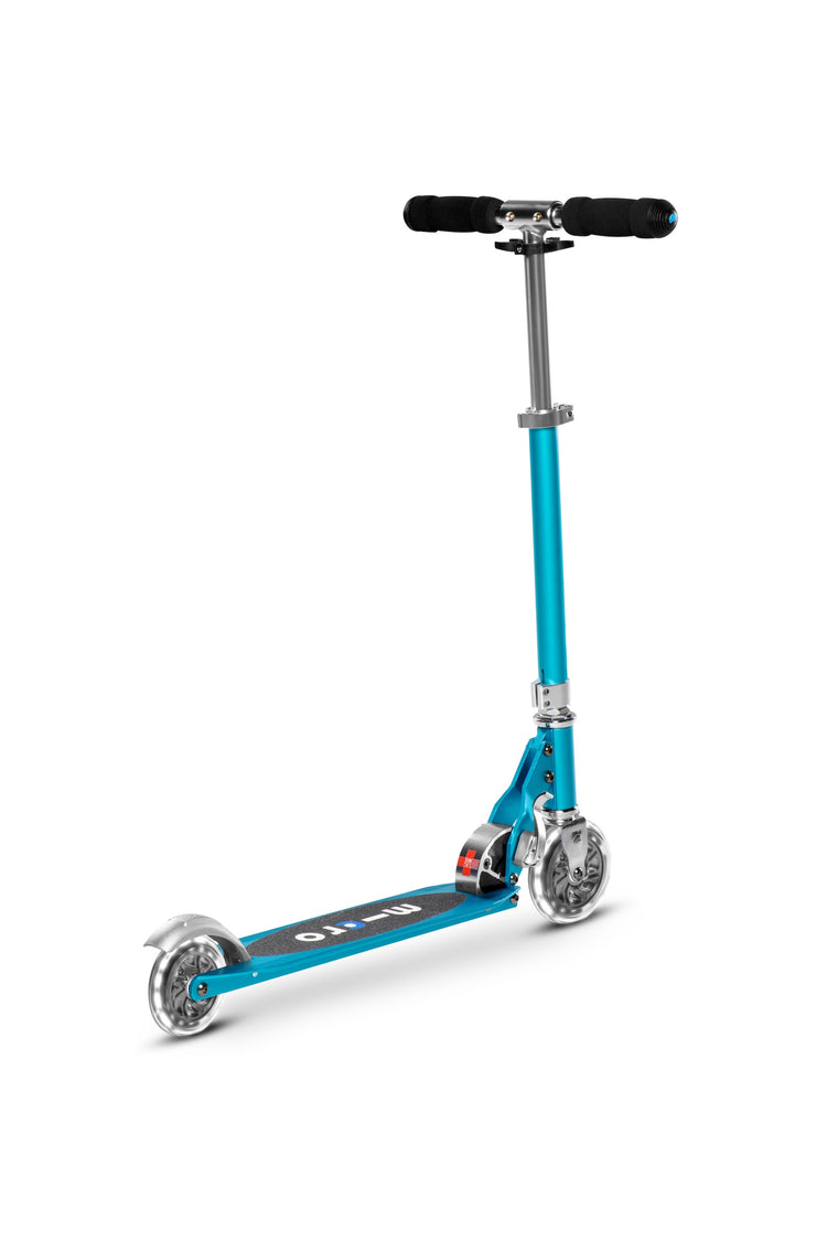 Micro Sprite LED løbehjul til børn – Ocean Blue