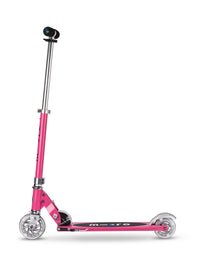 Micro Sprite LED løbehjul til børn - Pink