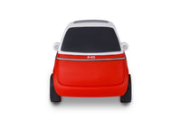 Micro Mini Deluxe LED børneløbehjul – Red Microlino