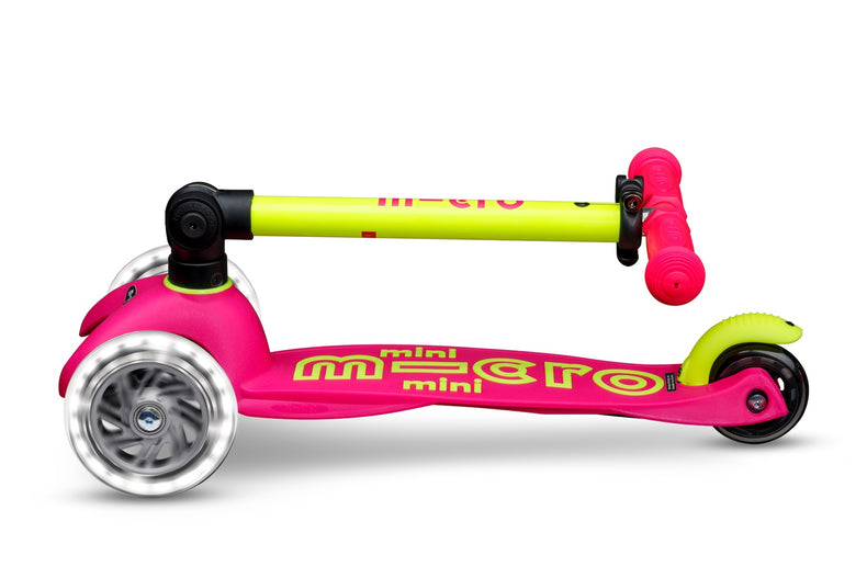 Micro - Mini Deluxe Foldbar LED - Neon Flamingo Yellow
