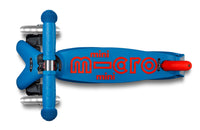 Micro - Mini Deluxe Foldbar LED - Neon Flashing Red