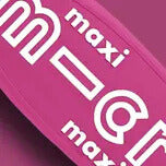 Micro Maxi Deluxe foldbart LED løbehjul til børn – Berry Red