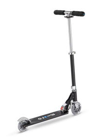 Micro Sprite LED løbehjul til børn – Black