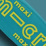 Micro Maxi Deluxe foldbart LED løbehjul til børn – Petrol Green