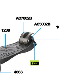 Micro - Maxi Micro Rear Axle Bolt 65 mm