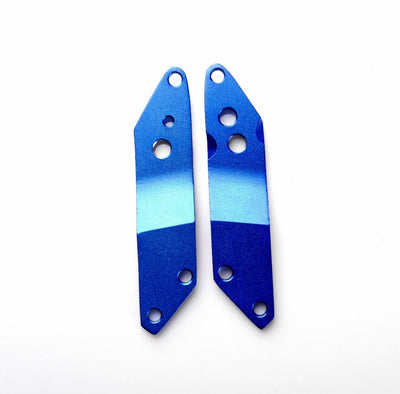 Micro - Holder Plates Left & Right, Sprite Sapphire Blue