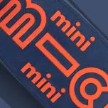 Micro Mini Deluxe LED løbehjul til børn – Navy Blue