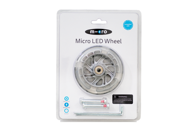 Micro - LED Wheel 120mm Micro Mini - Clear (Set)